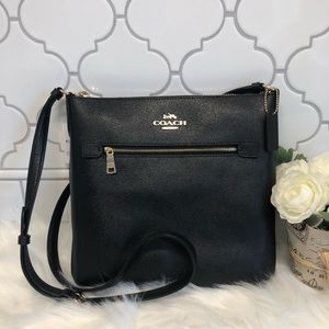 COACH - CROSSBODY PURSE - BLACK